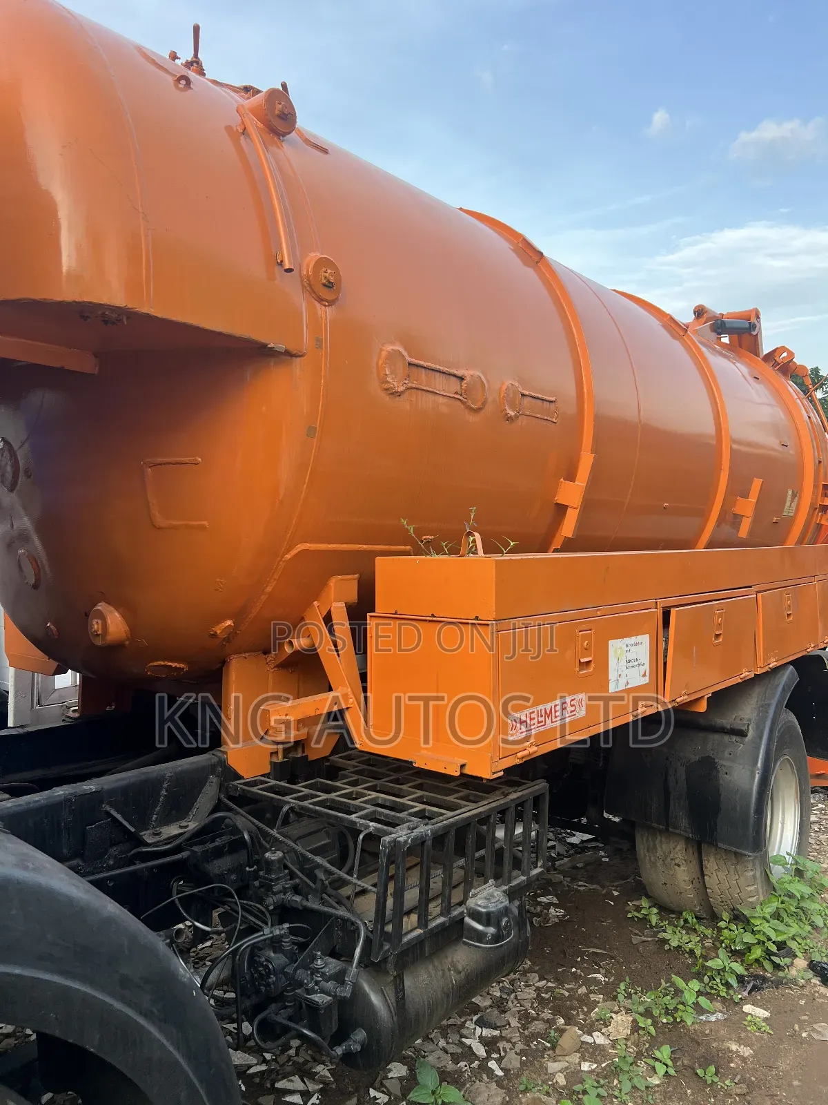 Mercedes Sewage Suction Truck