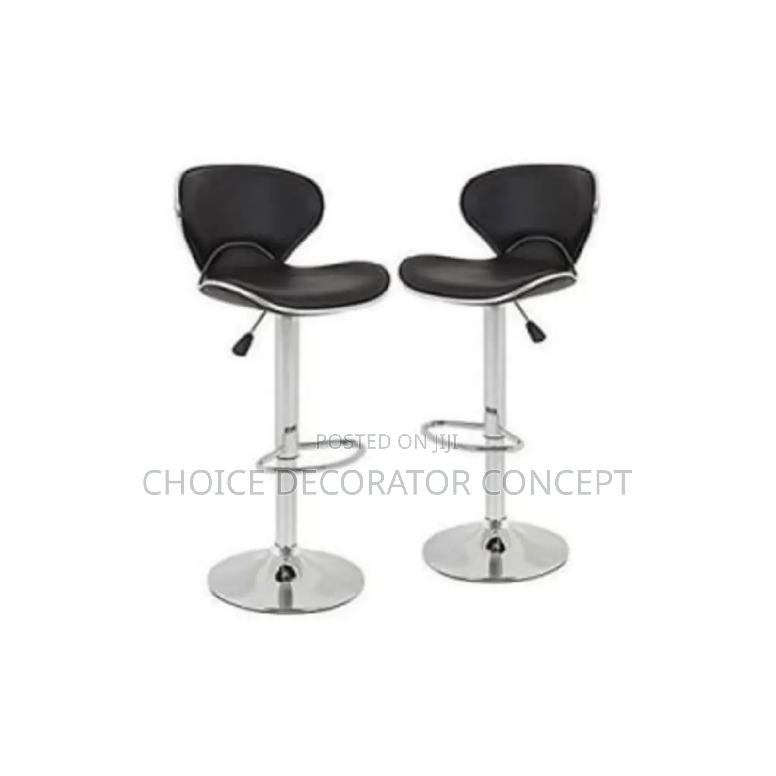 Love Shaped Swivel 360° Adjustable Bar Stool - Set of 2