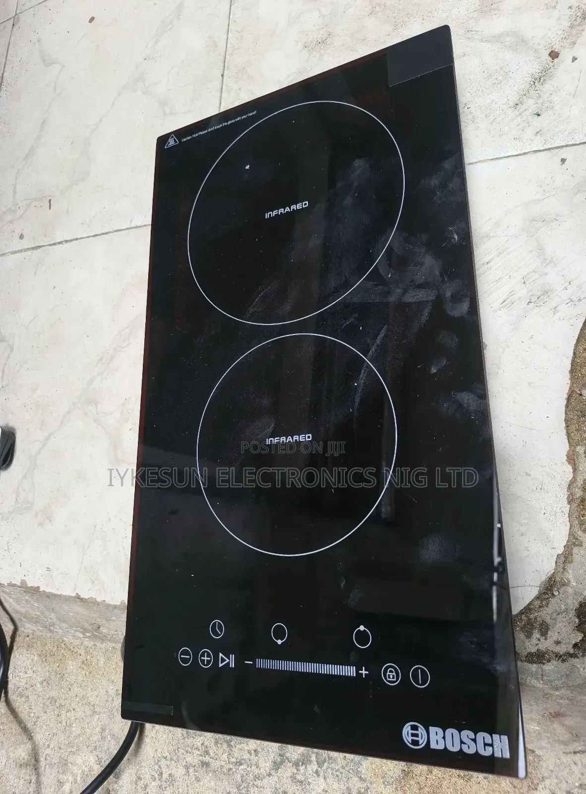 Original Bosch 2 Electric Built-in Cooker Automatic Control Burners