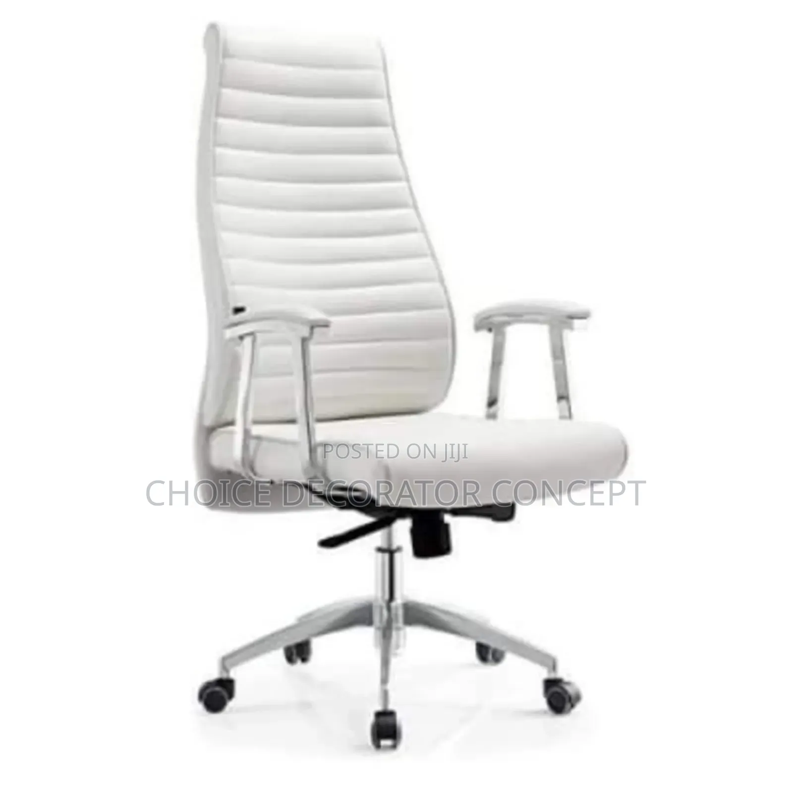 Director Office Chair - Leather - High Back