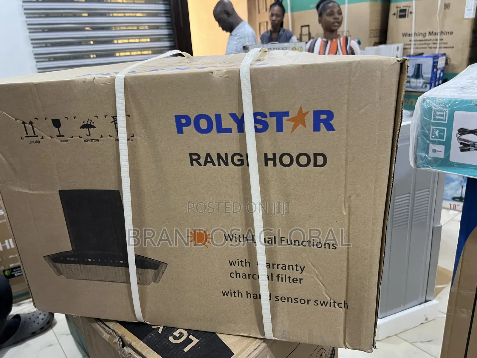 Polystar 60cm Range Hood Pv-6009bd With Warranty