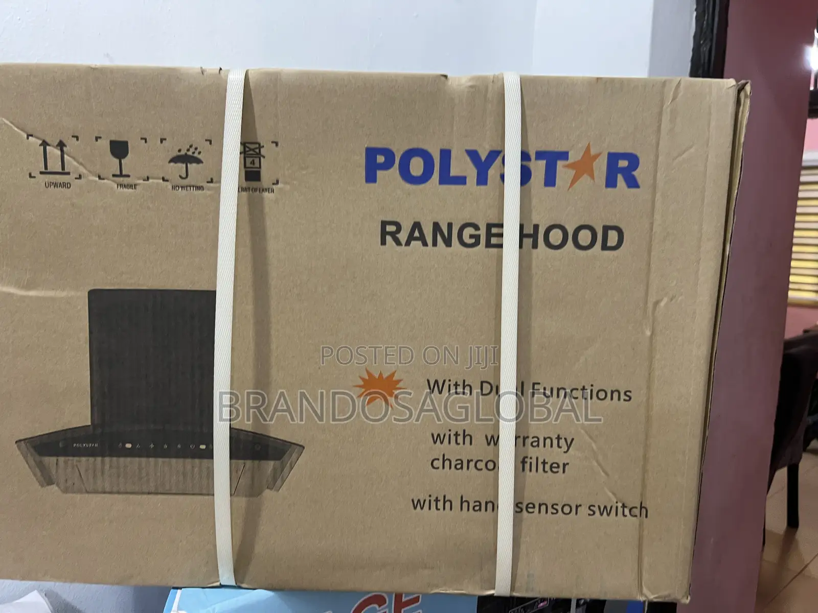 Polystar 60cm Cooker Hood Pv-6009bd – Stainless Finish