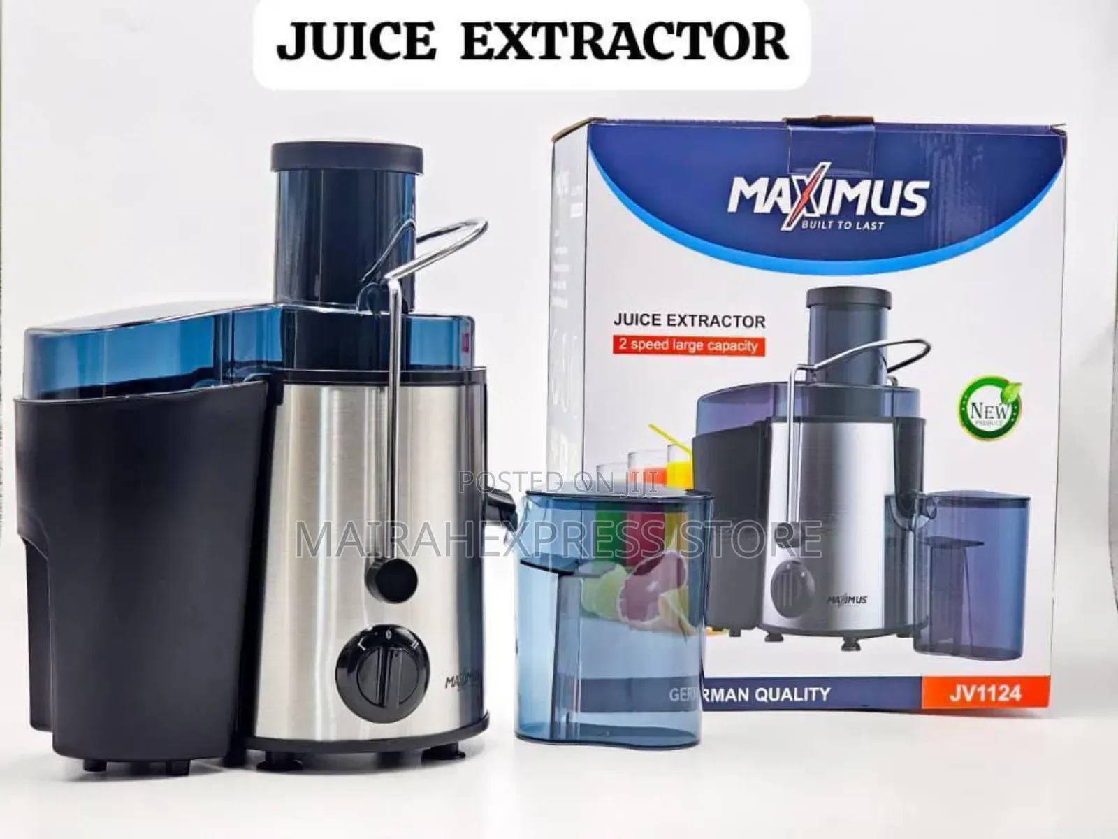 Maximus Juice Extractor.