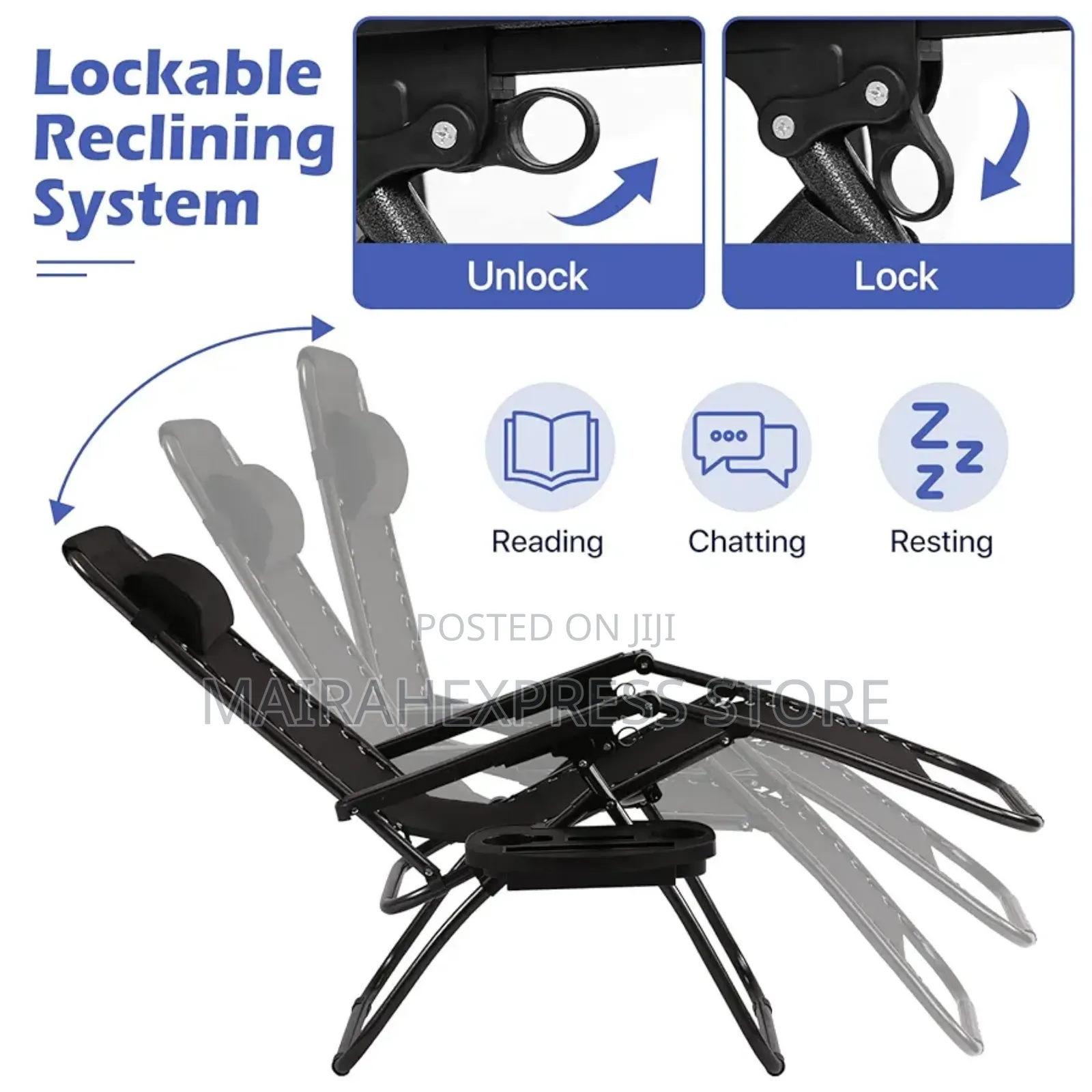 Foldable Recliners Chair (2st7)