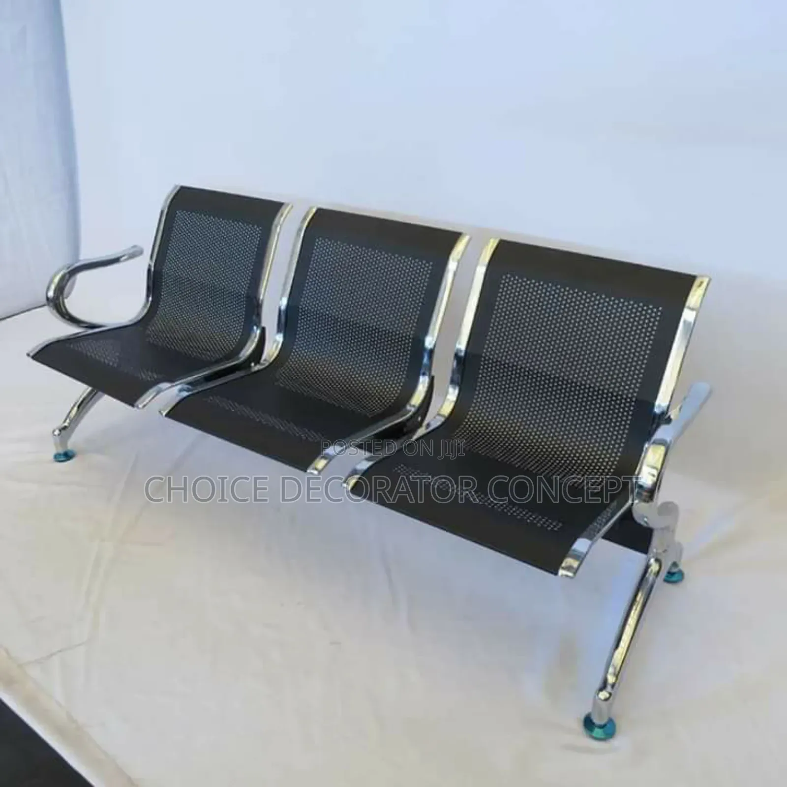 3-Seater Airport/Reception Waiting Chair