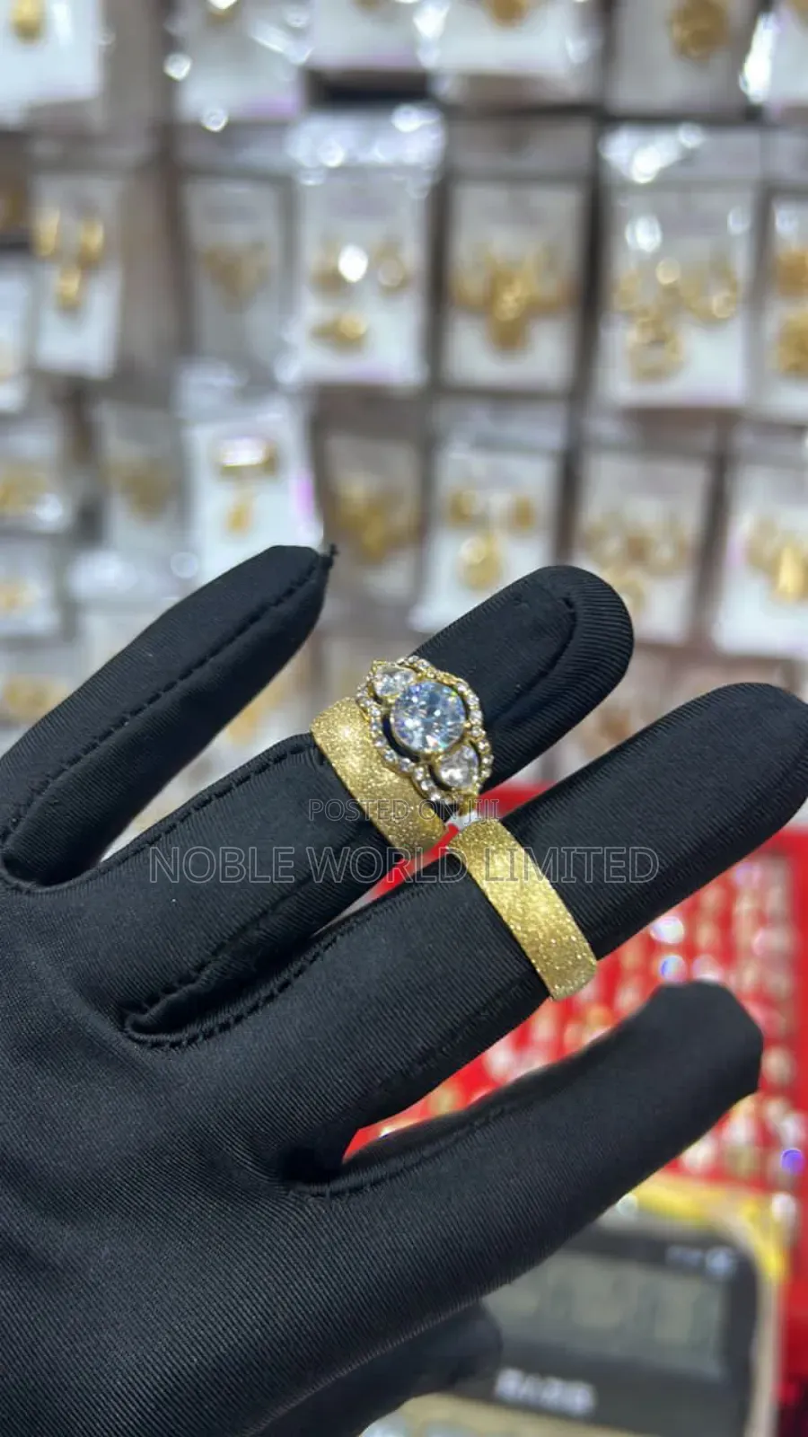 Non Tarnish Couples Wedding /Engagement Rings CHM 6