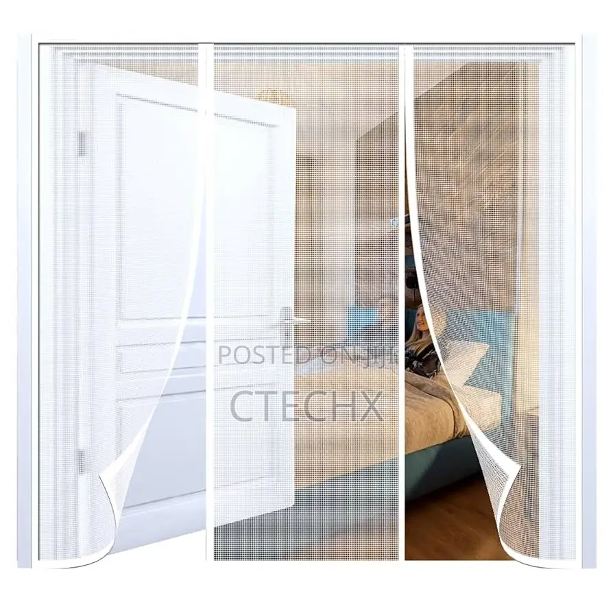 Yotache Fly Screen Door 168 X 206 Cm. White
