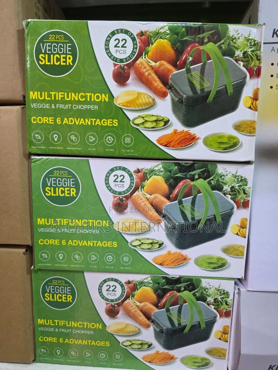 22in1 Multifunctional Vegetable Chopper/Slicer/Dicer
