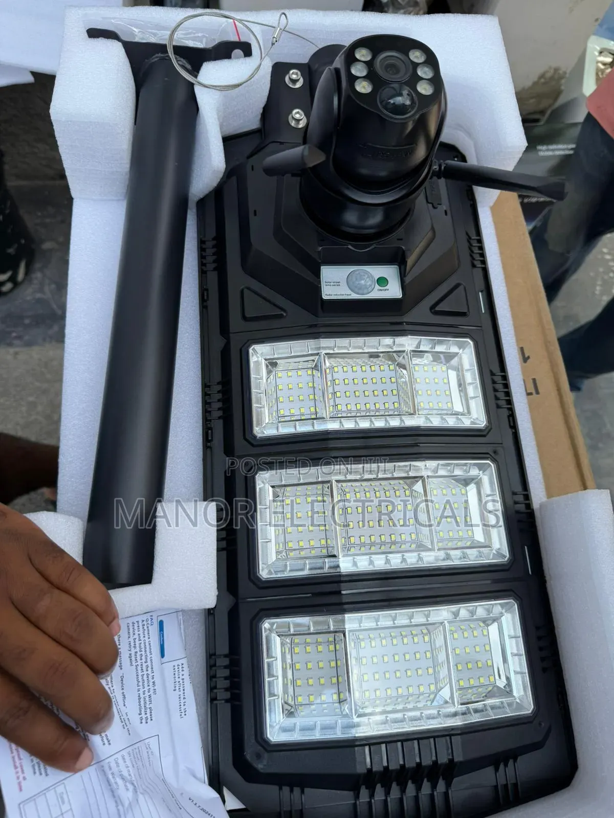 Ai Solar Street Light Camera