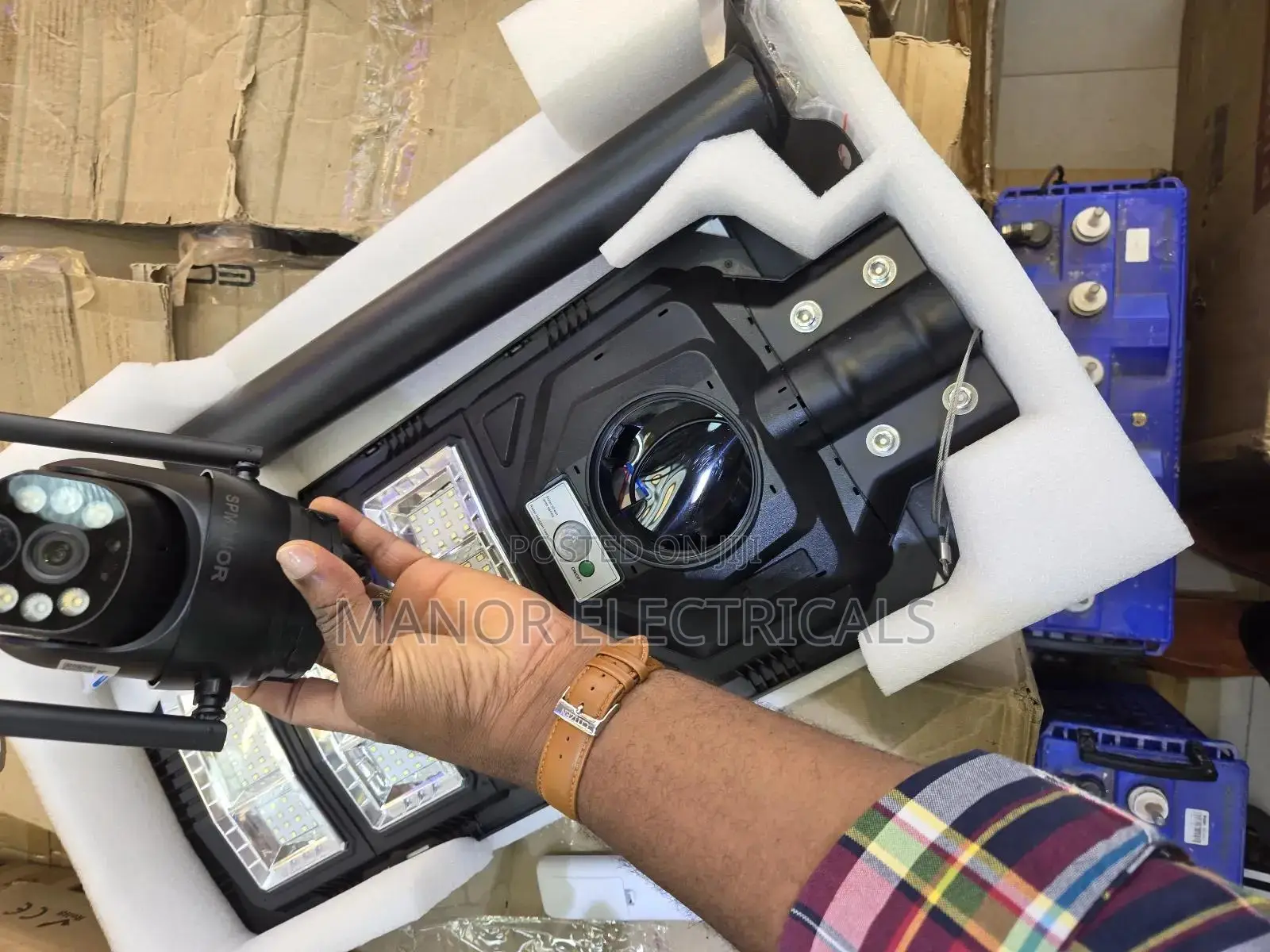 Ai Solar Street Light Camera