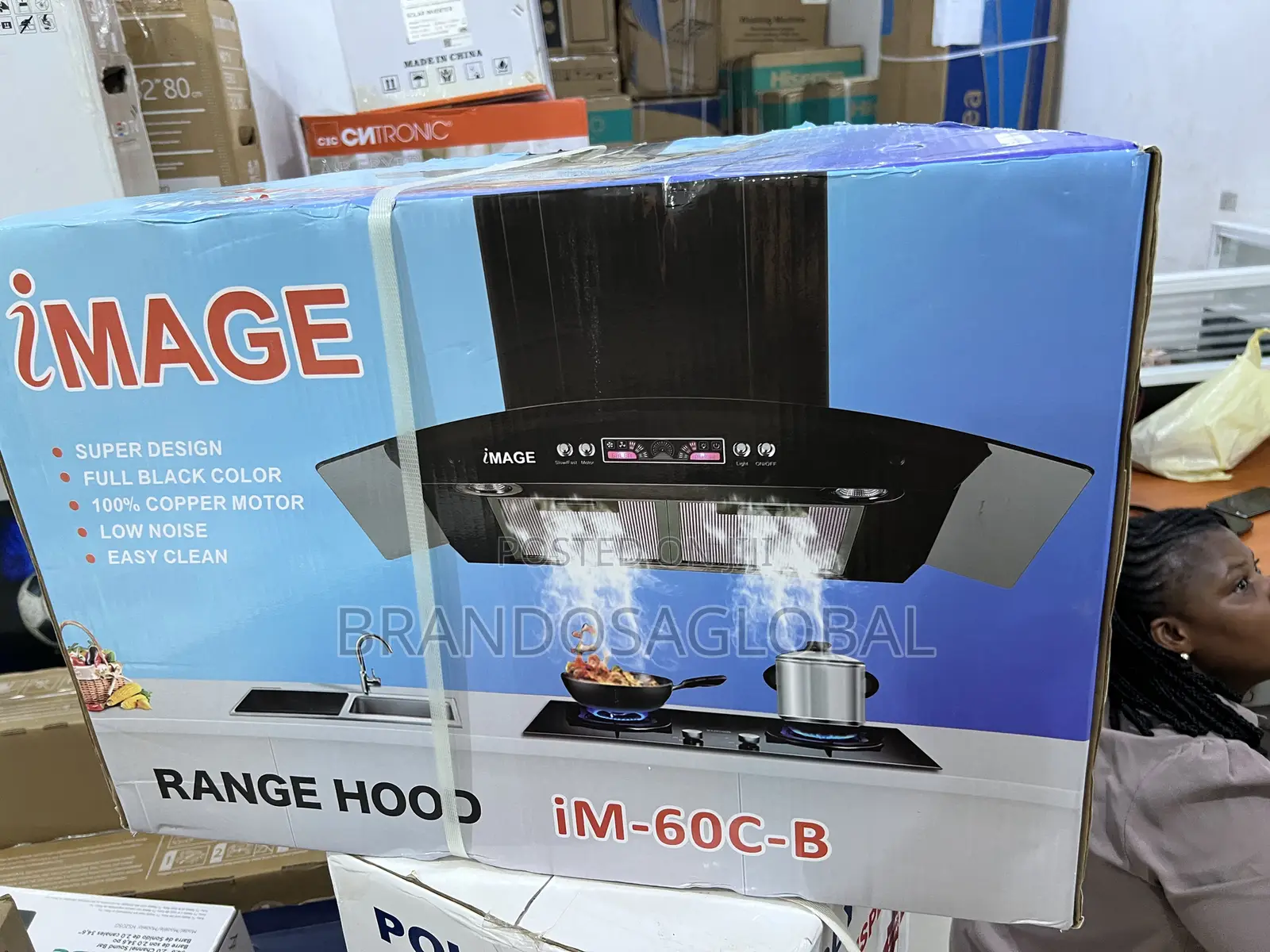 Image Im60c-B – 60cm Cooker Hood Stainless Body