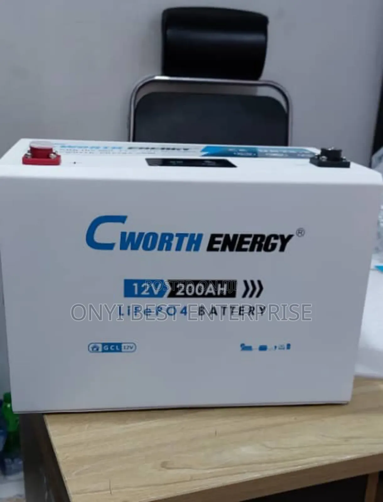 C-Worth Energy Lithium Ion Battery 200ah_-_12v