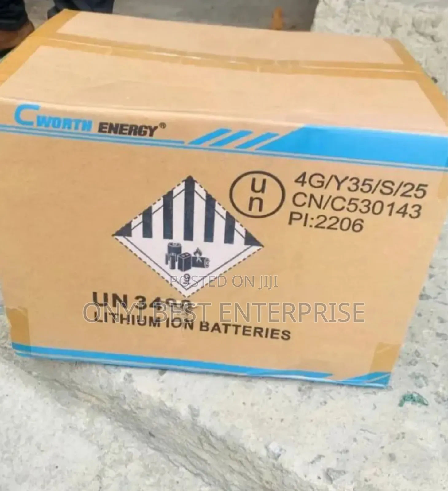 C-Worth Energy Lithium Ion Battery 200ah_-_12v
