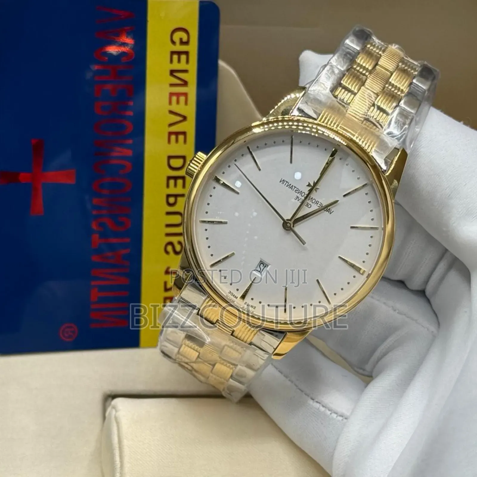 Original Vacheronconstantin Two-Tone Stainless Steel Calendar Watch