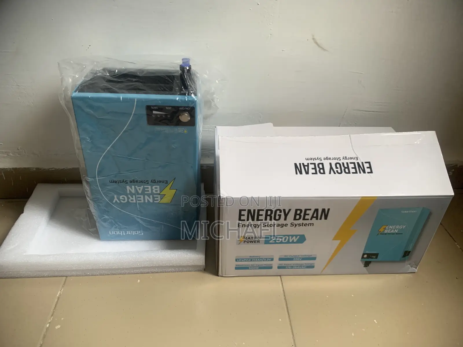 Energy Bean 1kwh Solar Generator