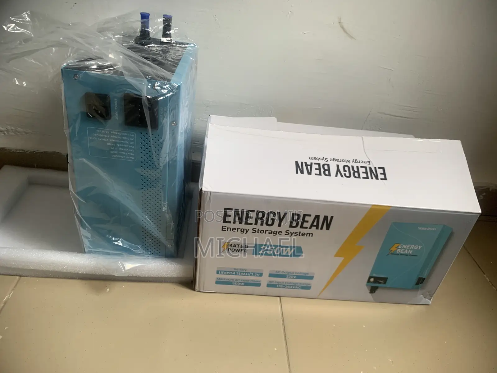 Energy Bean 1kwh Solar Generator