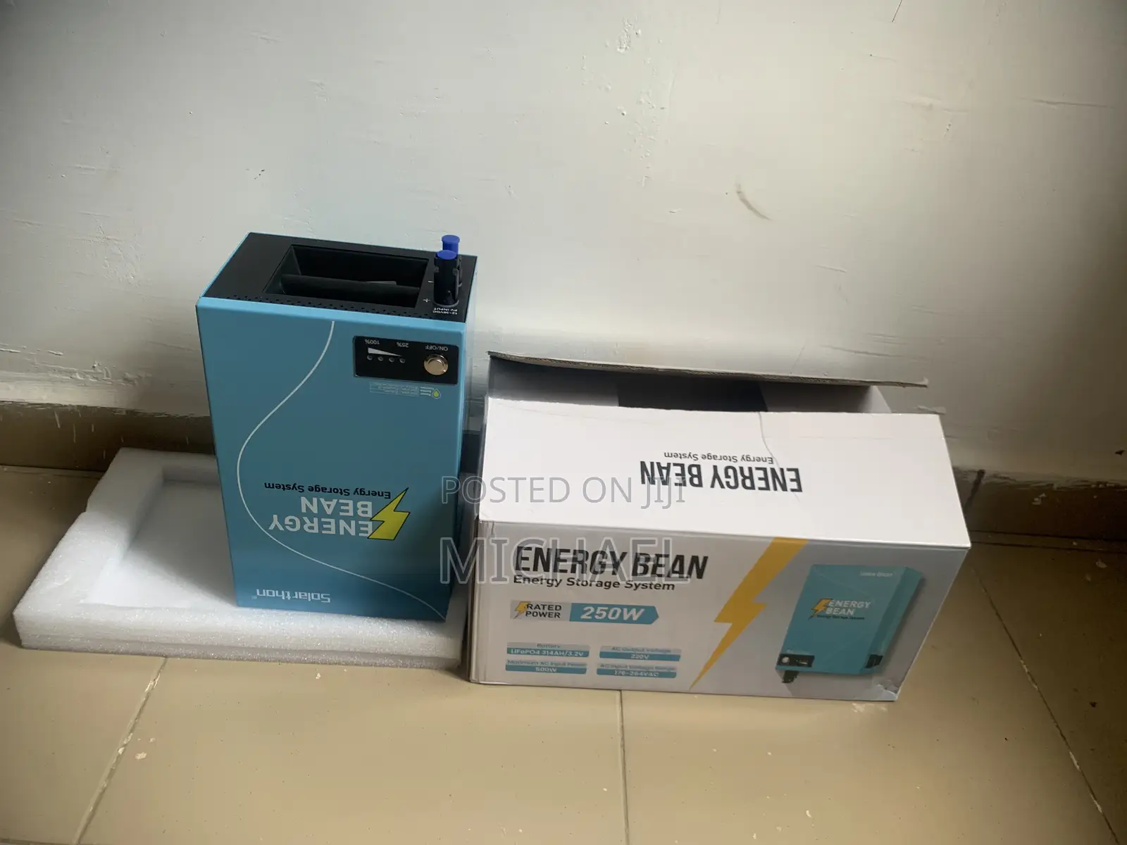Energy Bean 1kwh Solar Generator