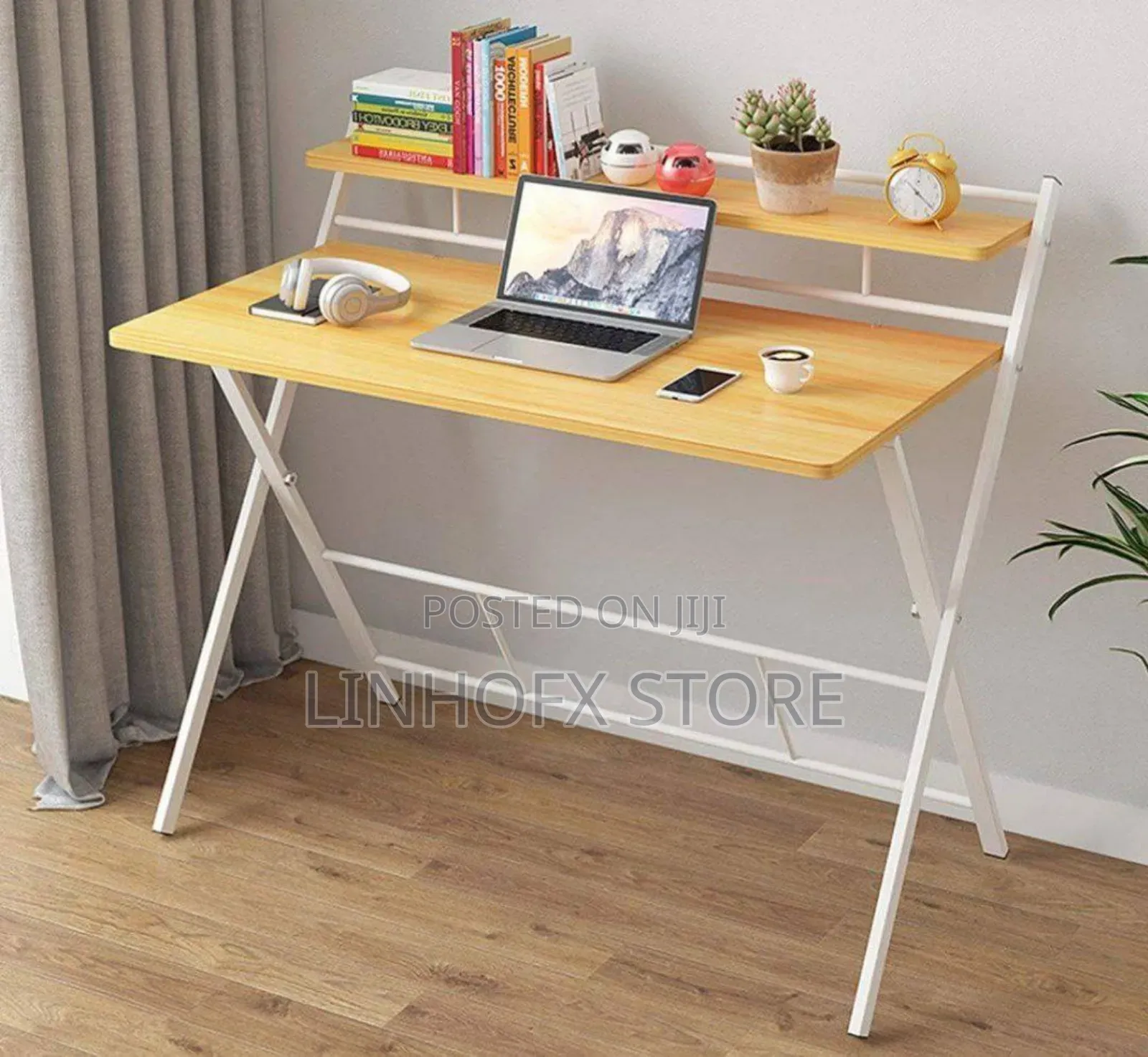 Simple Foldable Computer Desk for Home Office Study