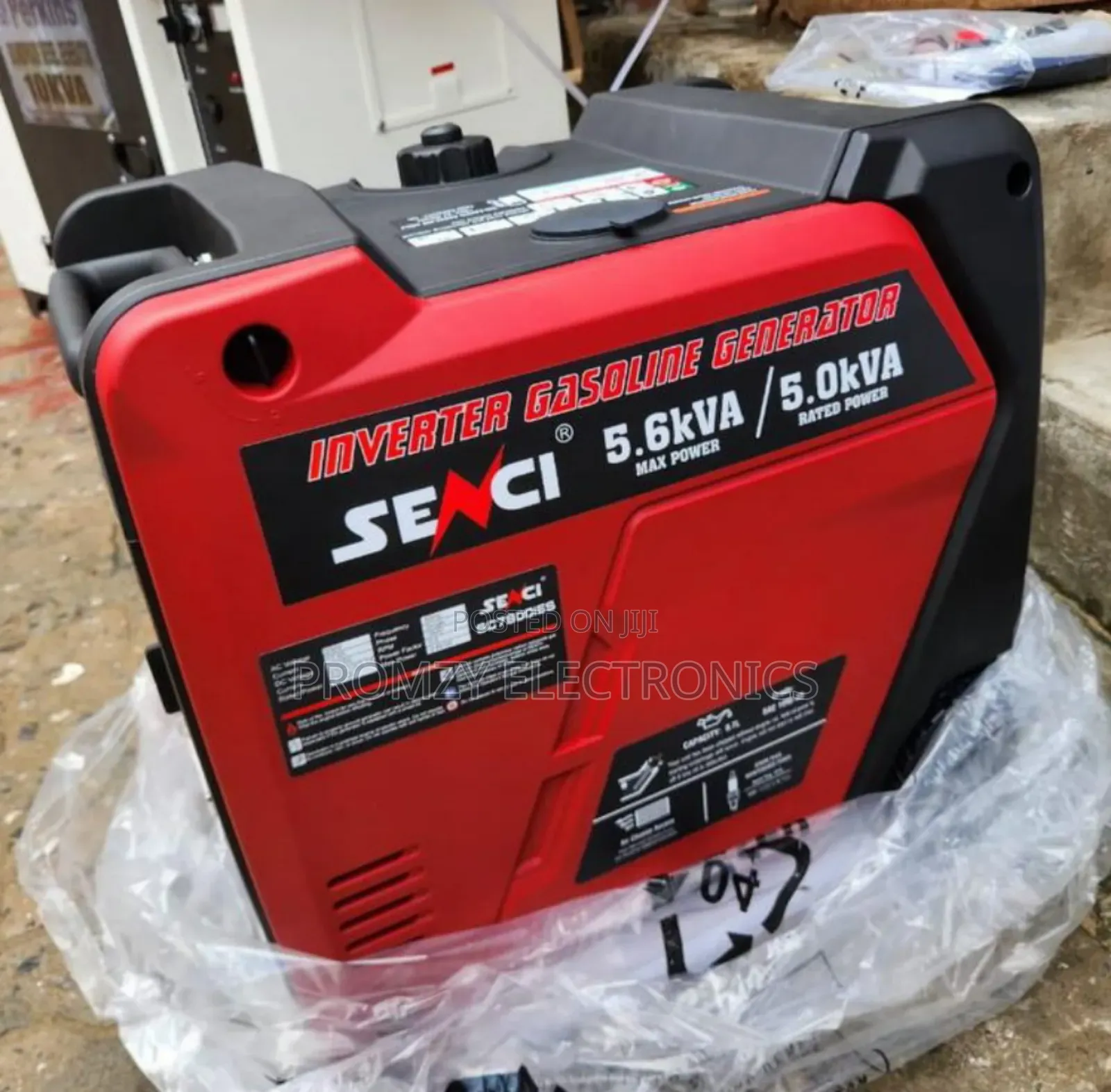 5.6kva Senci Inverter Soundproof Petrol Generator Low Fuel Consumption