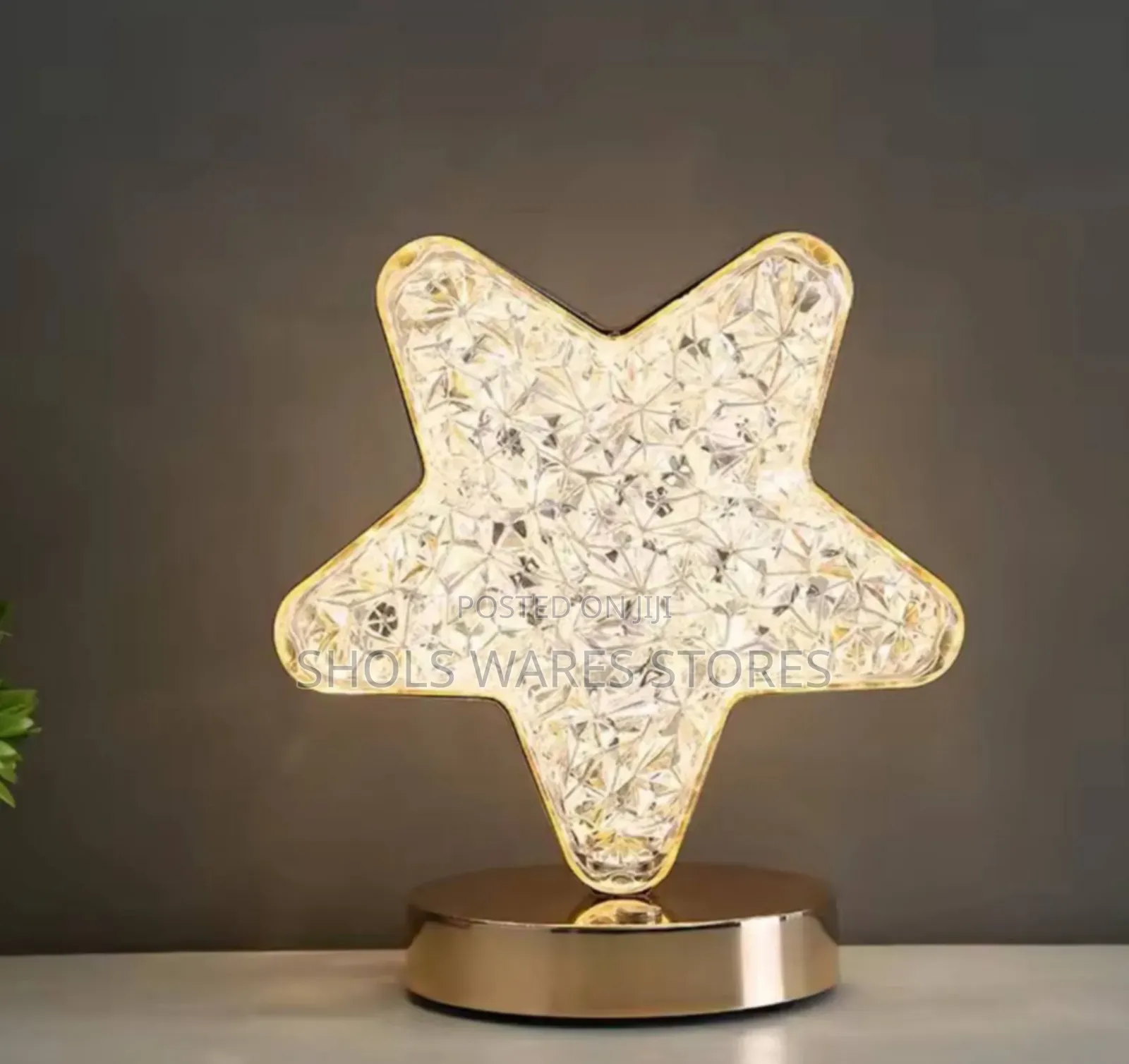 Acrylic Crystal Bedside Table Lamps