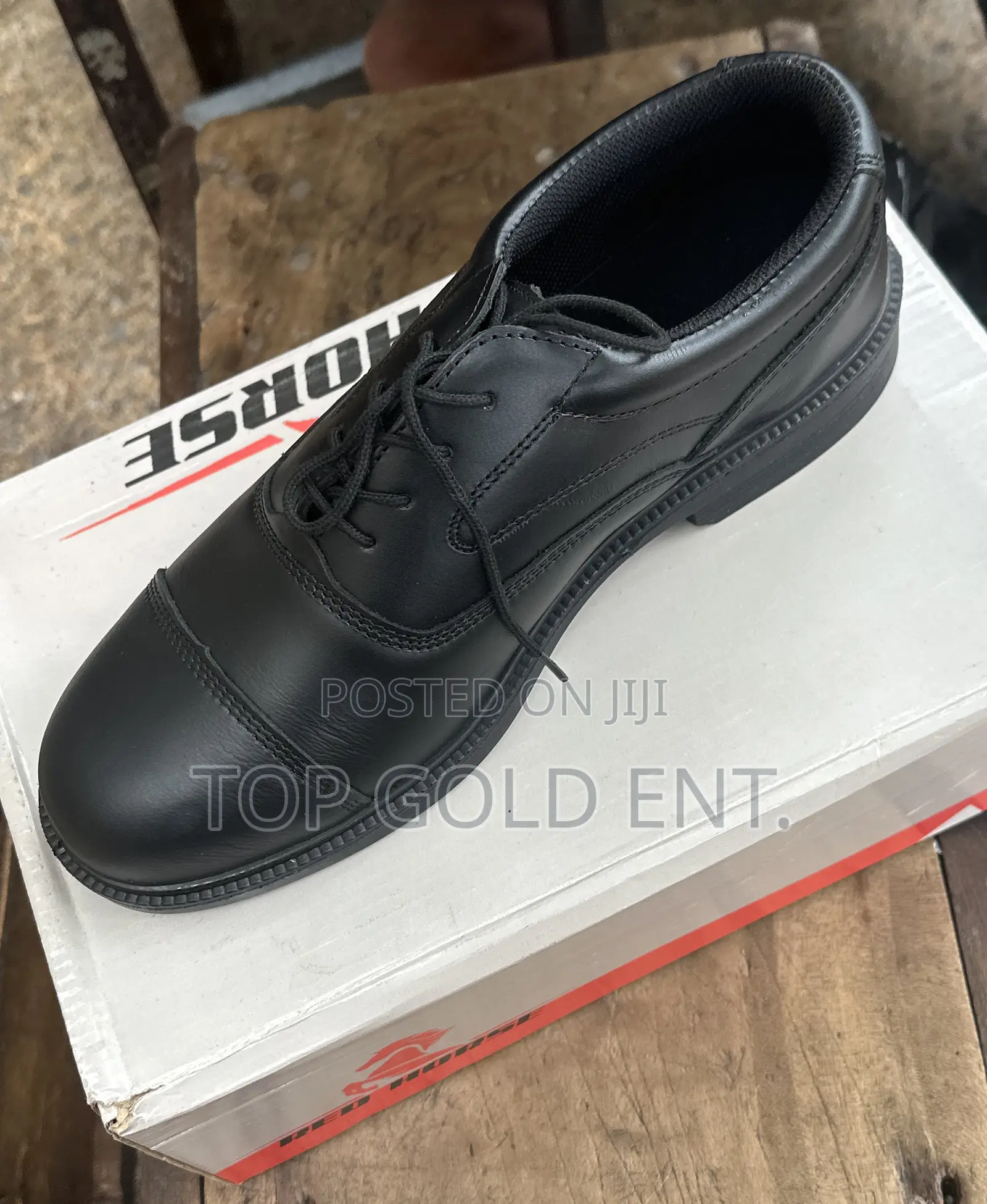 Red Horse Safety Shoe.