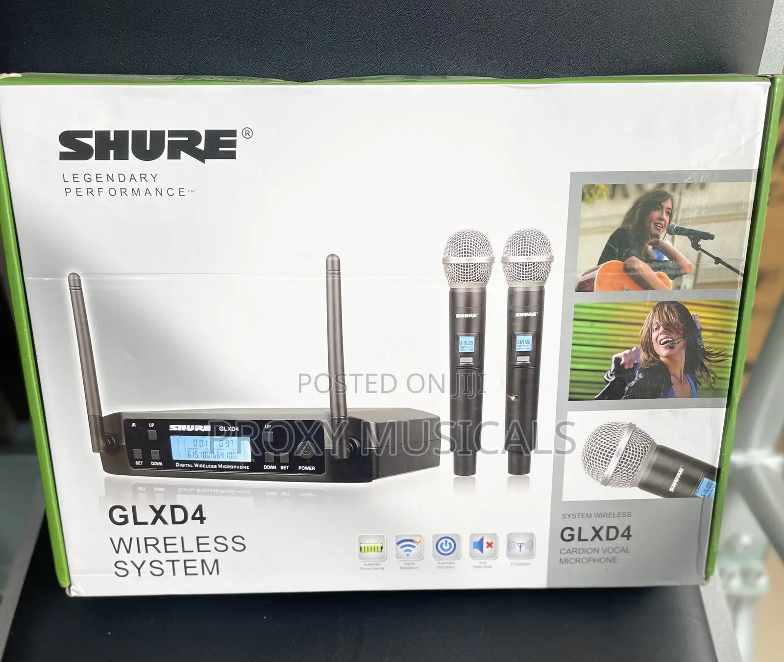 Shure Legendary Glxd4 Professional Wireless Microphone
