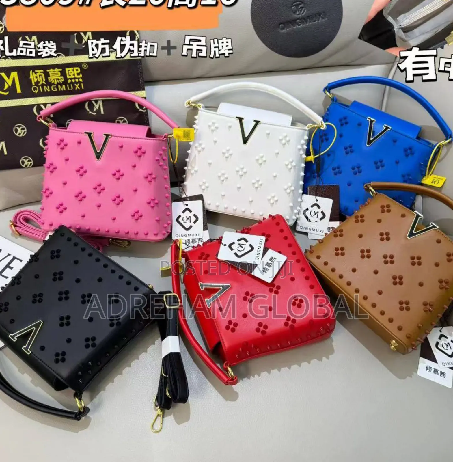 Quality v Design Leather Handbag