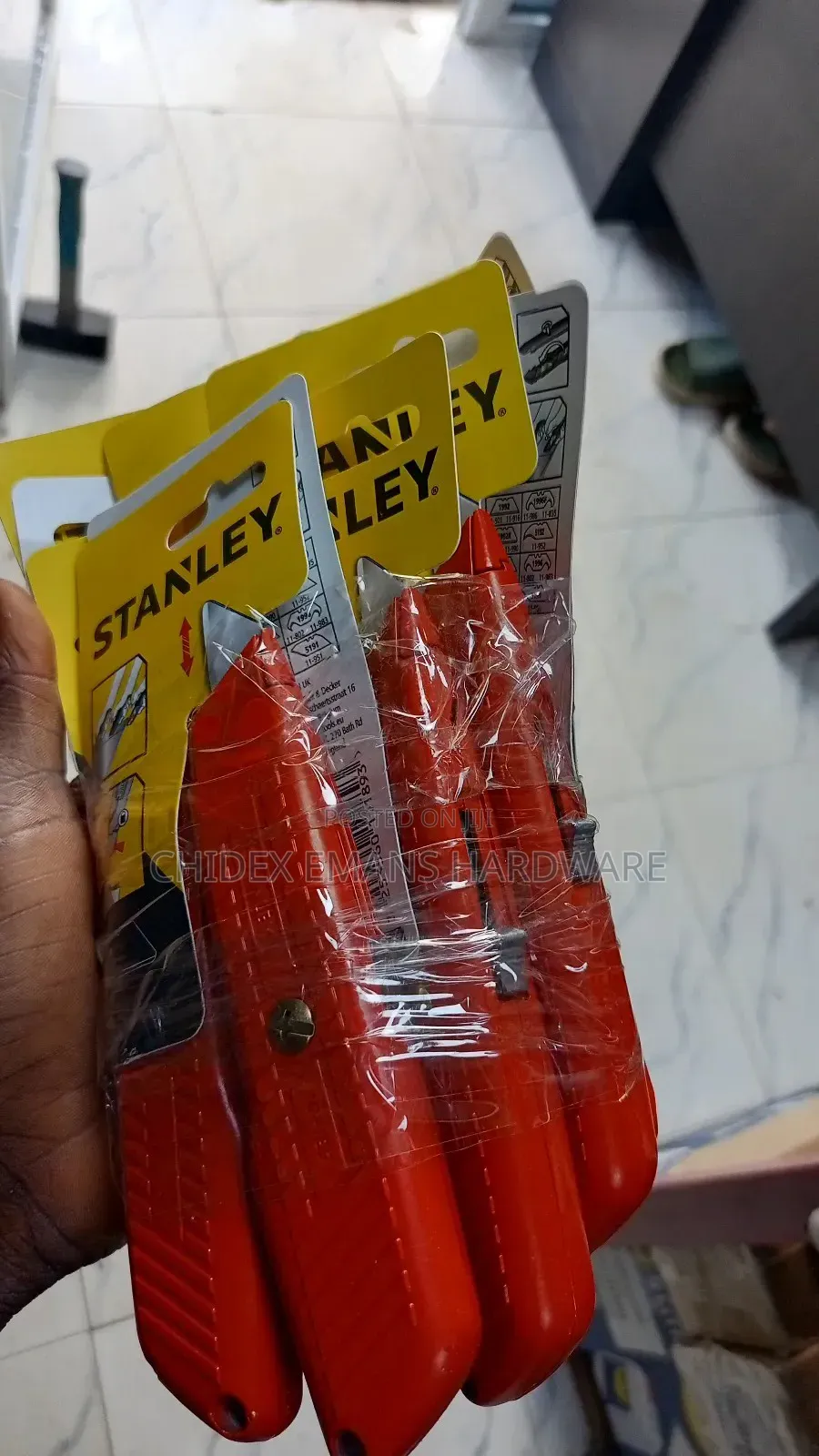 Stanley Self Retracting Safety Utility Knife