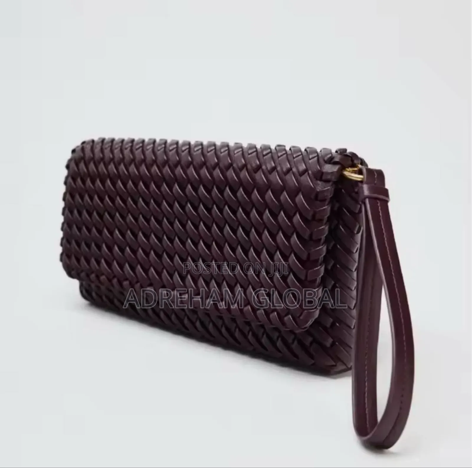 Zara Woven Handbag Versatile Bag Ladies Crossbody Soft Pu Leather