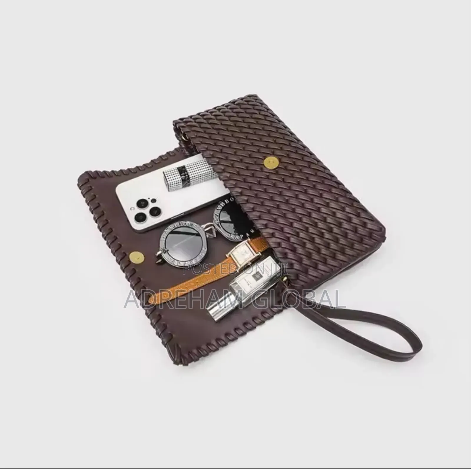 Zara Woven Handbag Versatile Bag Ladies Crossbody Soft Pu Leather