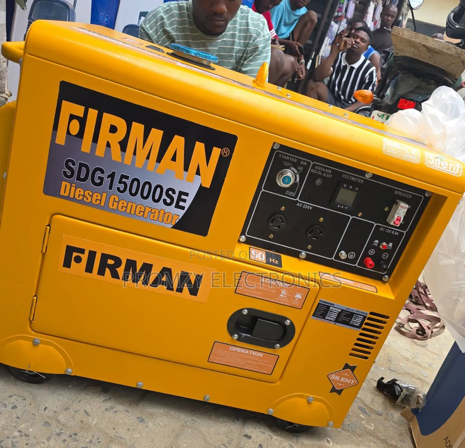 Original Firman Diesel Soundproof Generator 12.5kva 100%Copper Coil