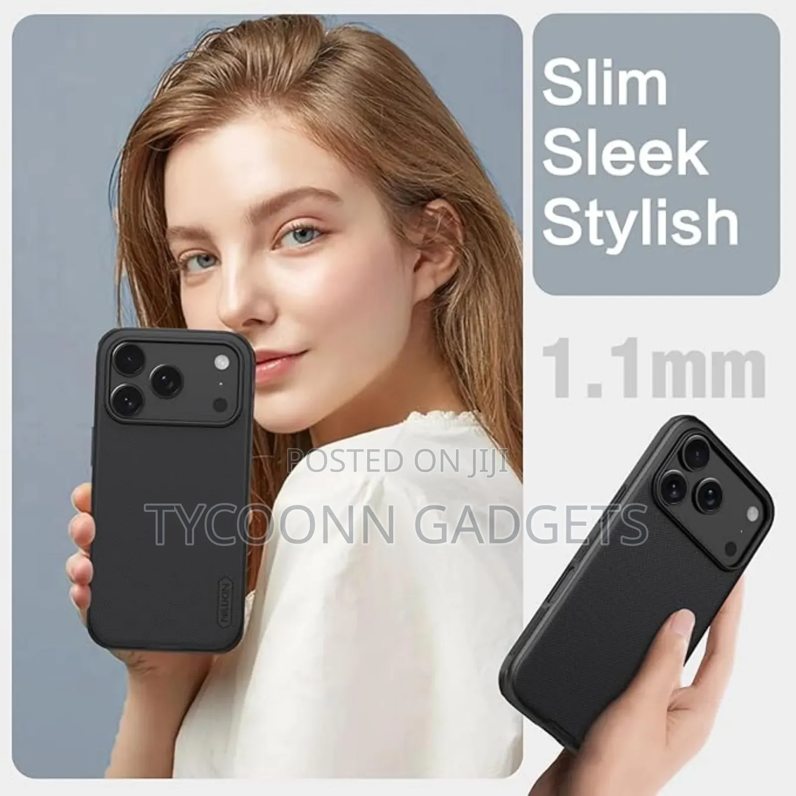 Nillkin Frosted Shield Case for iPhone 17 Pro Max With Magsafe