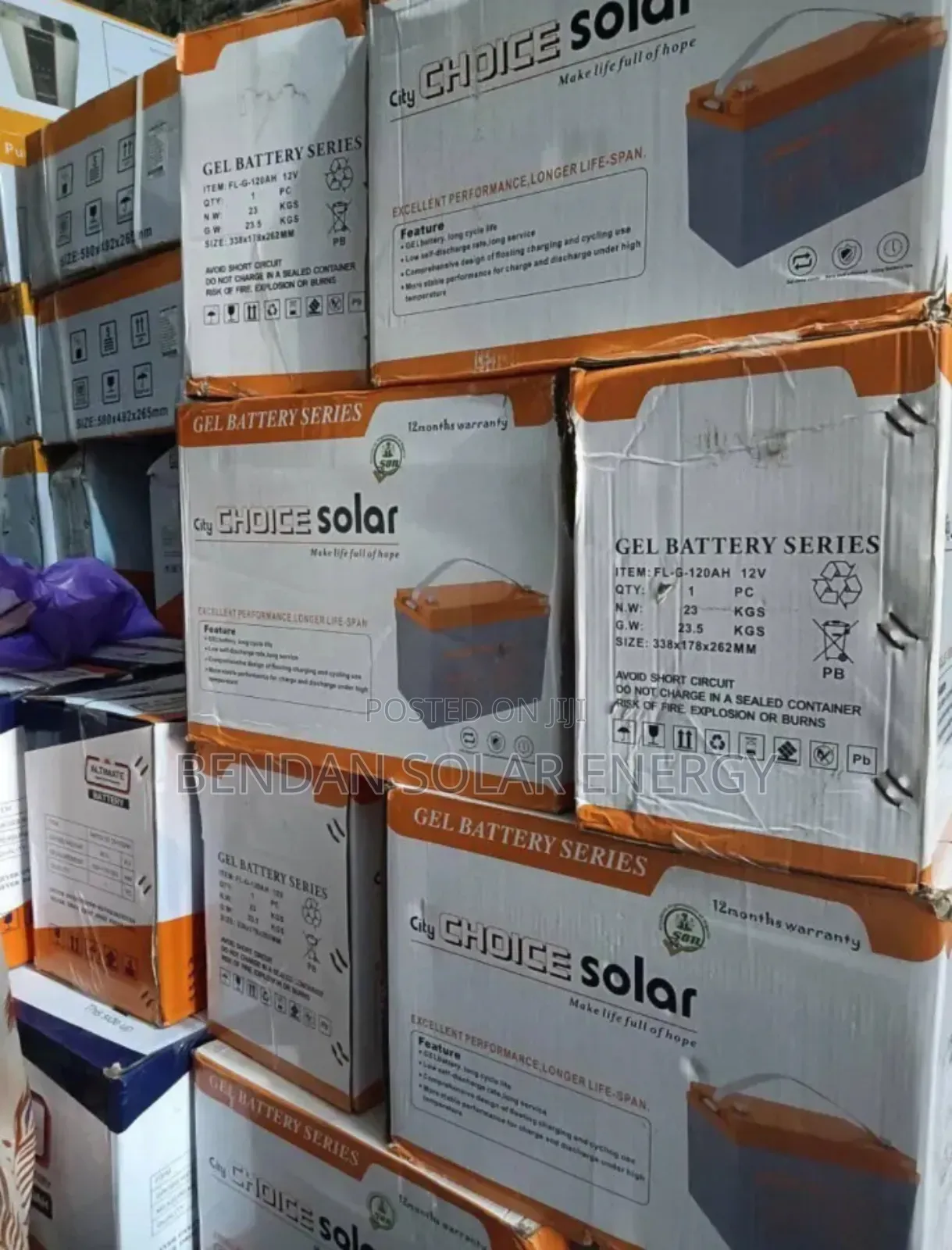 Choice 120ah 12v Dry Cell Battery – 1.44kwh Backup Power
