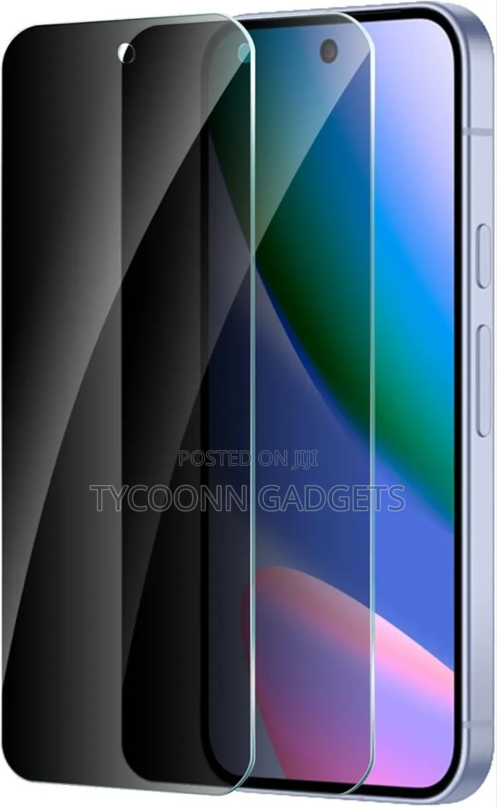 For iPhone 17 Pro Max Privacy Screen Protector Bubble Free