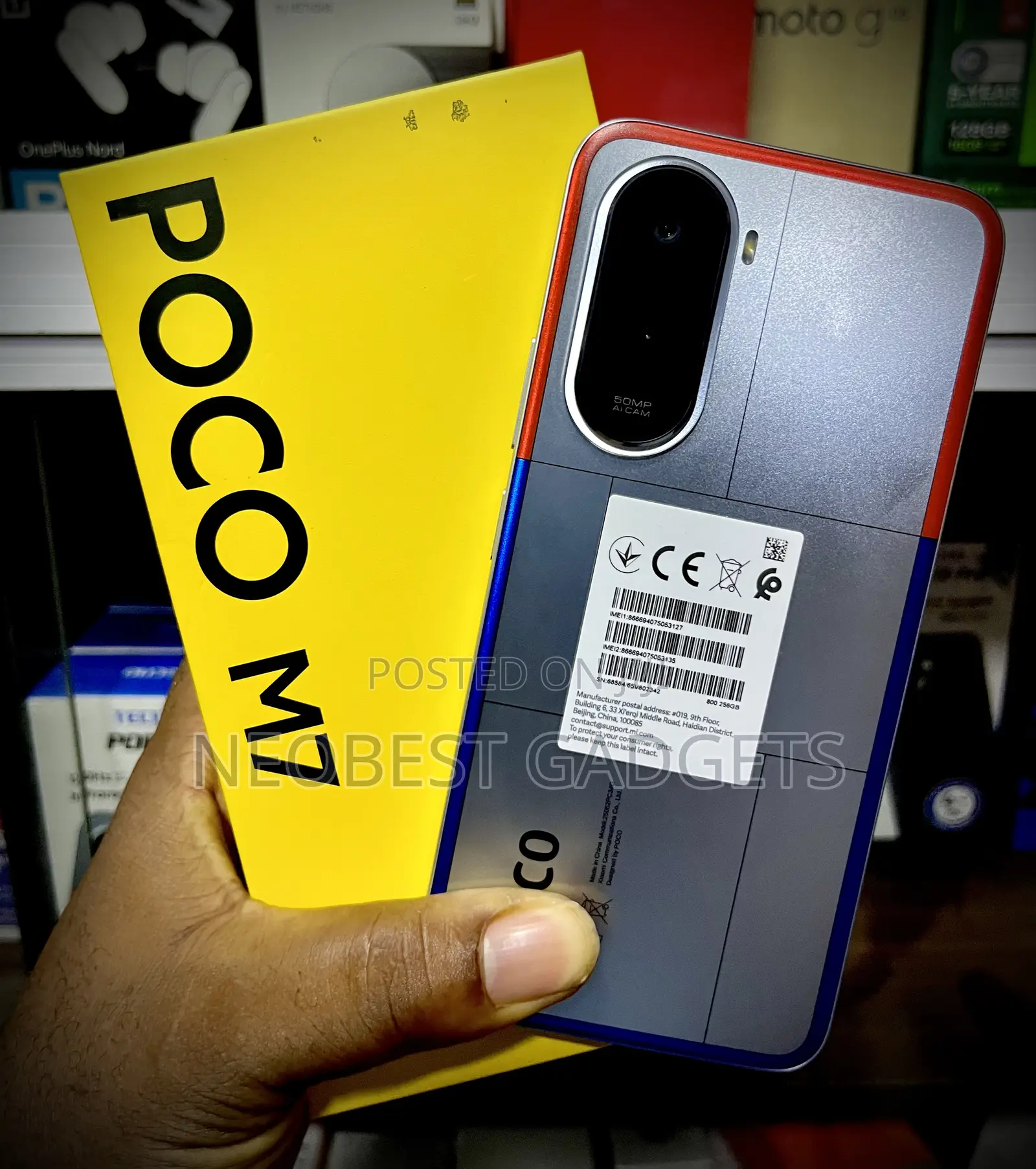 New Xiaomi Poco M7 128 GB Silver