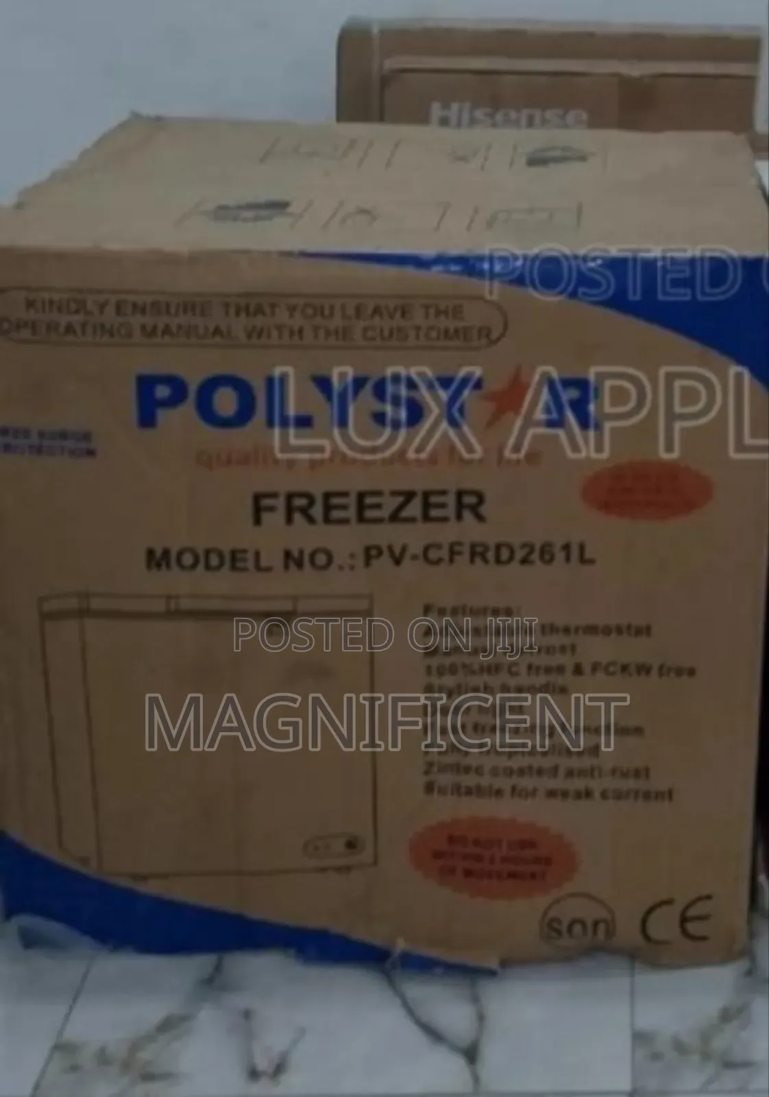 Original Brand New Polystar Deep Freezer 150l