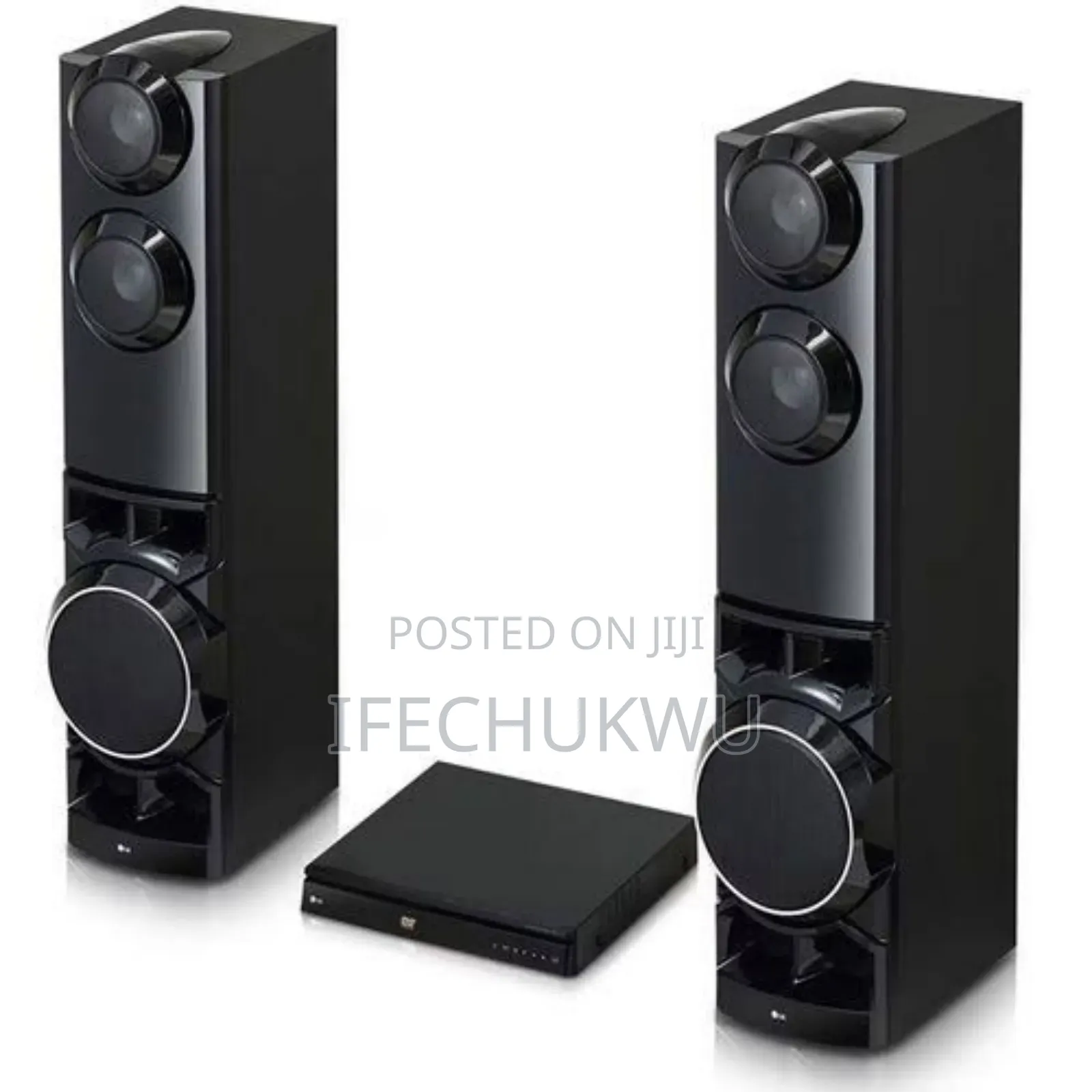 Original Lg 1250watts Xboom Powerful 4.2 Ch Speakers With DVD Player