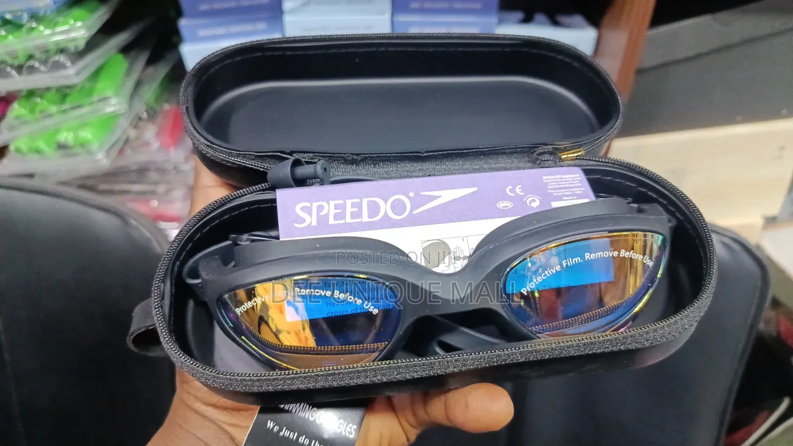 Speedo Advanced Adult Swimming Goggles With Silicone Wallet