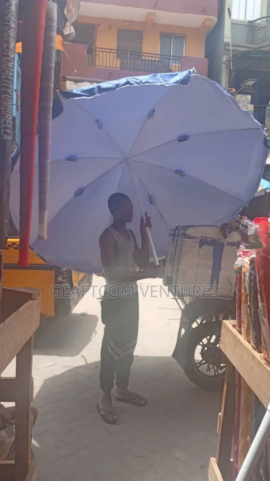 Pos, Beach Umbrella