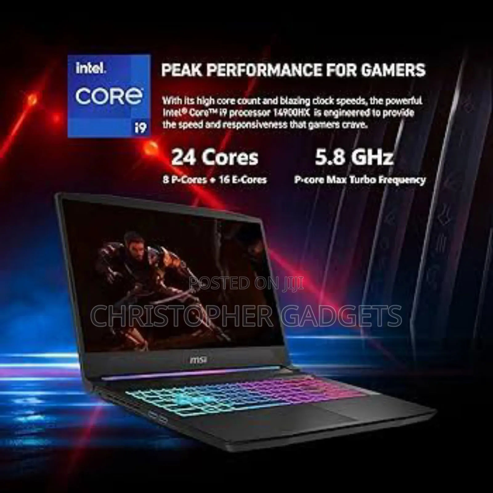 New Laptop MSI Katana 15 16GB Intel Core I7 SSD 512GB