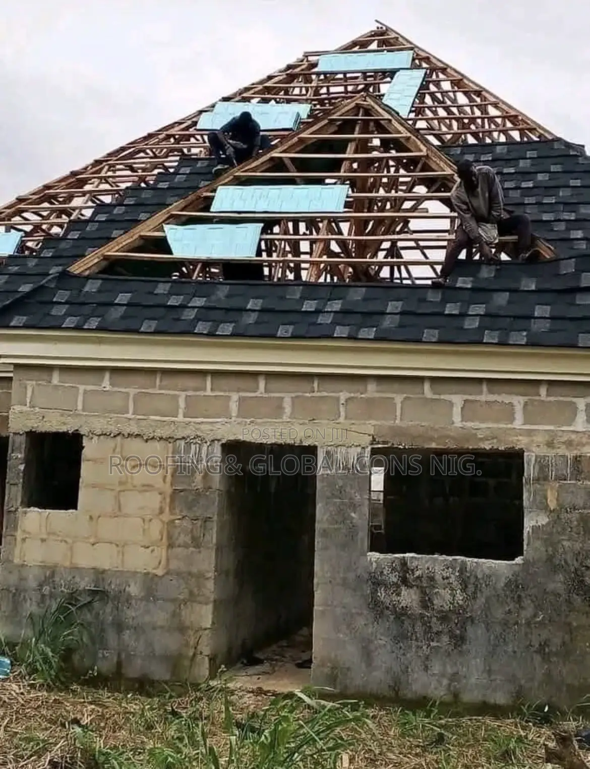 Quality Beautiful Black and White Shingles Roofing Tiles