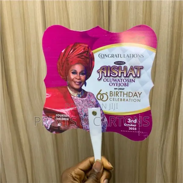 Branded Hand Fan for Events
