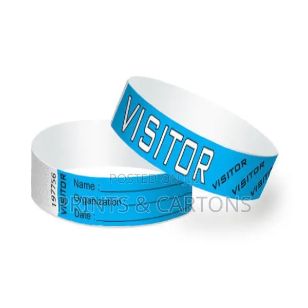Paper Wristband Branding for Events