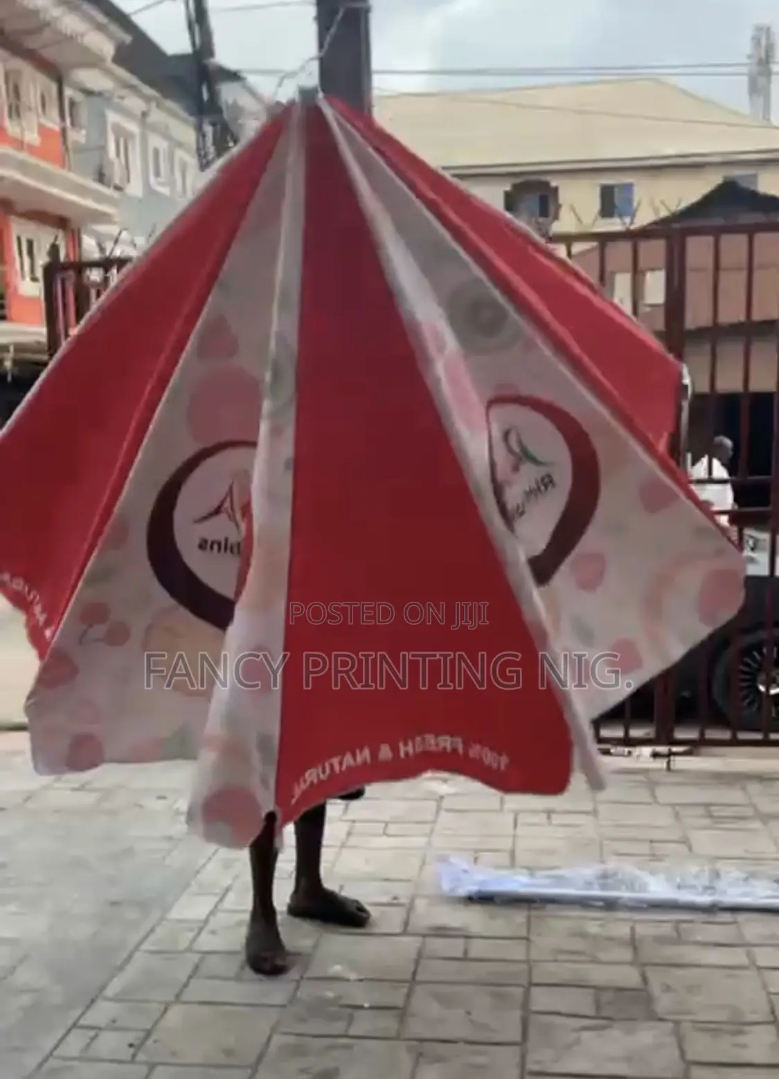 Full Branded Umbrella Parasols