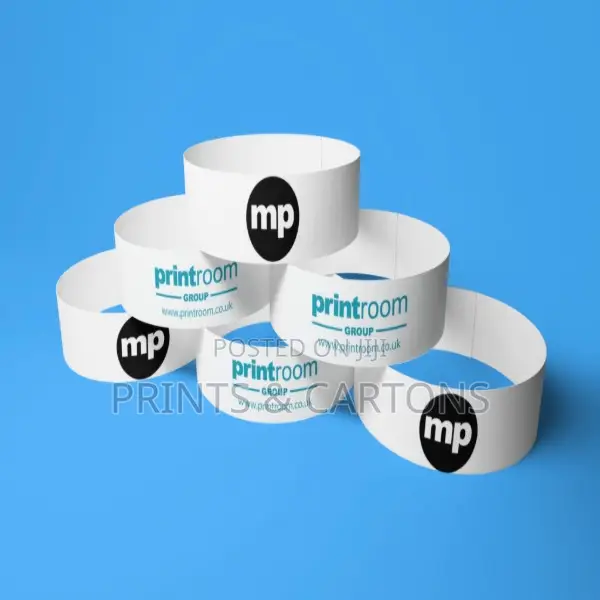 Paper Wristband Printing for Company