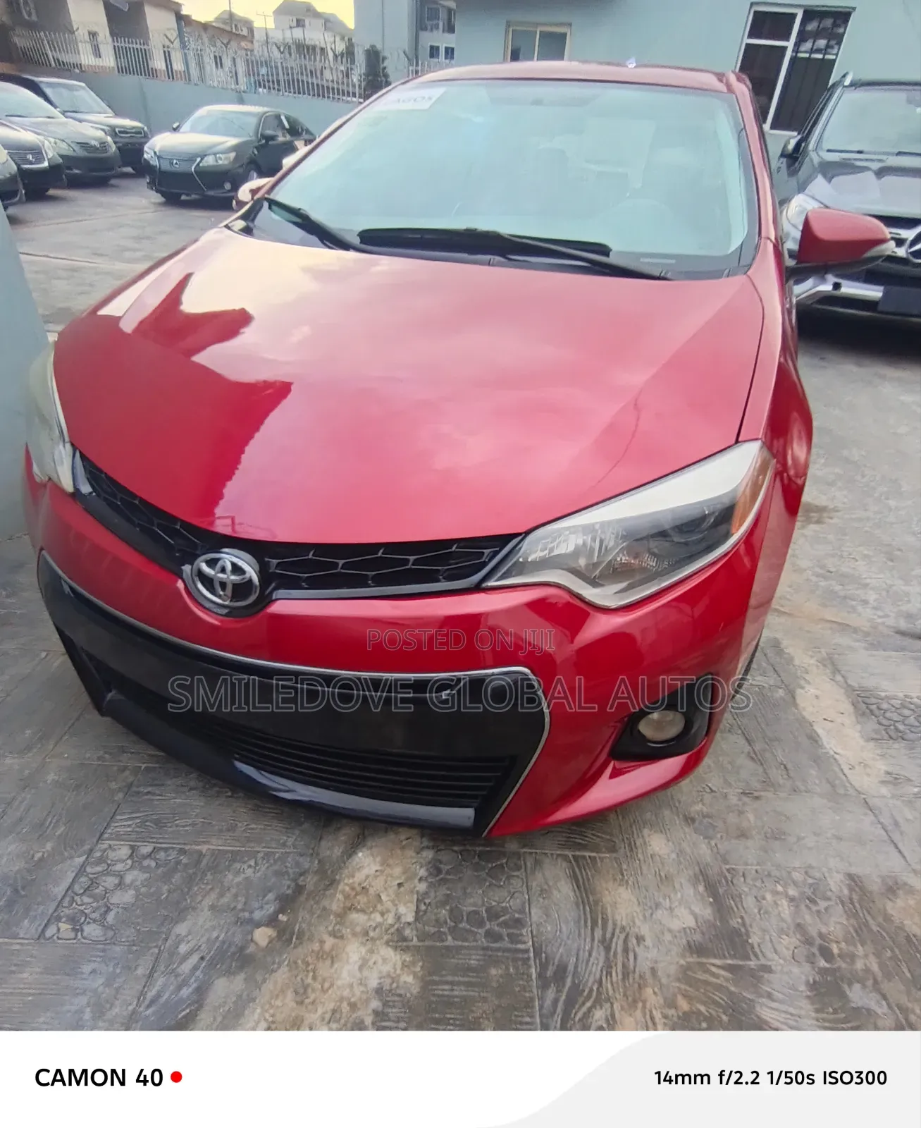 Toyota Corolla S Plus 4dr Sedan (1.8L 4cyl 6M) 2015 Red