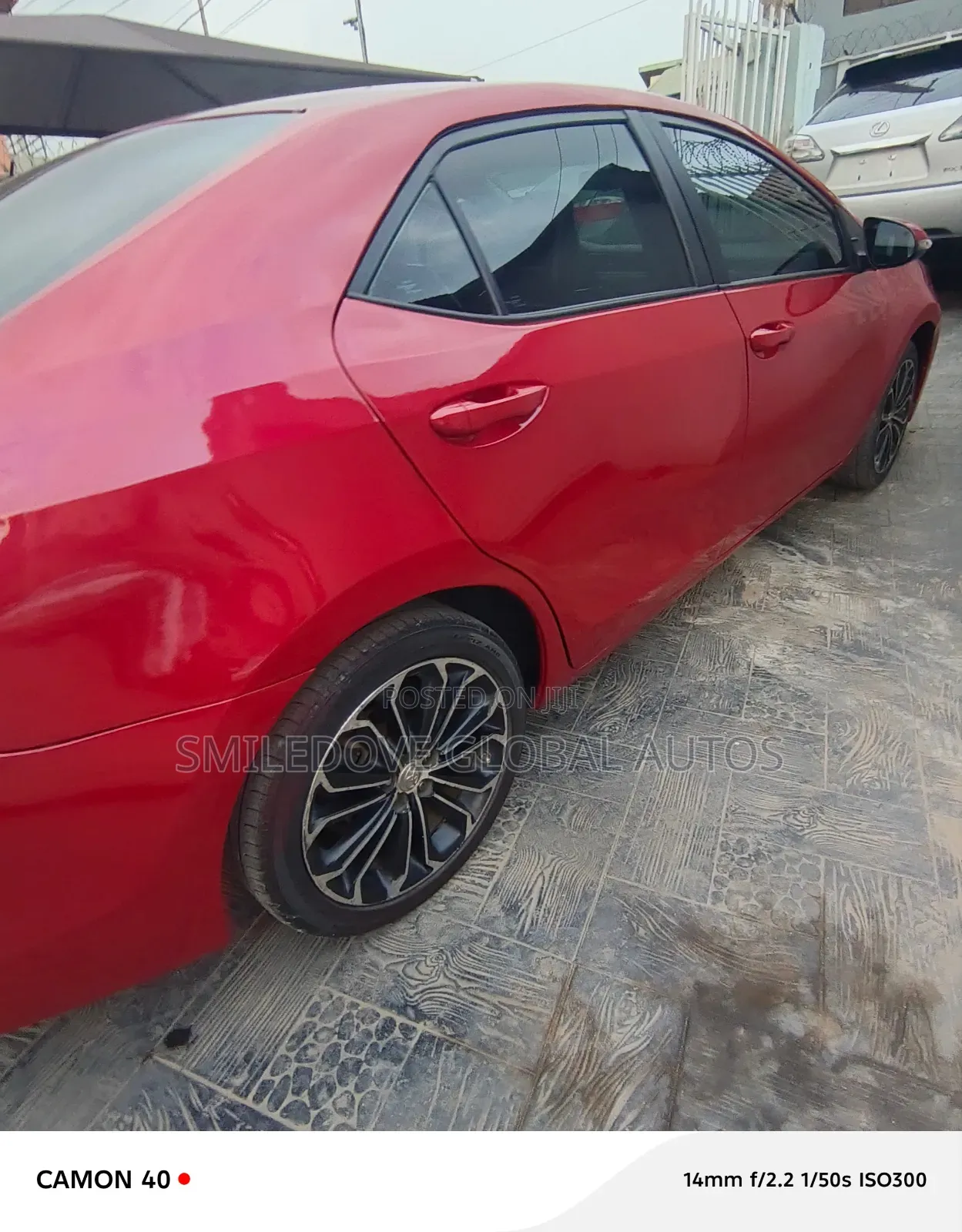 Toyota Corolla S Plus 4dr Sedan (1.8L 4cyl 6M) 2015 Red