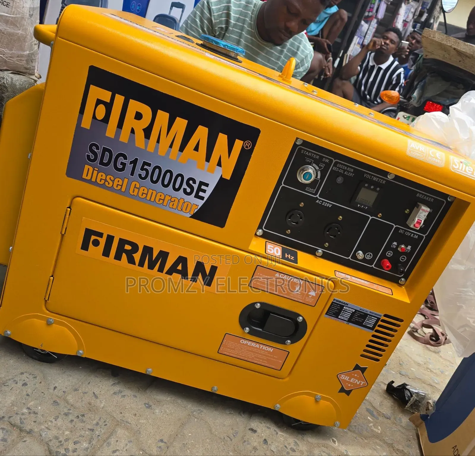 12.5kva Firman Diesel Soundproof Generator 100%Copper Coil