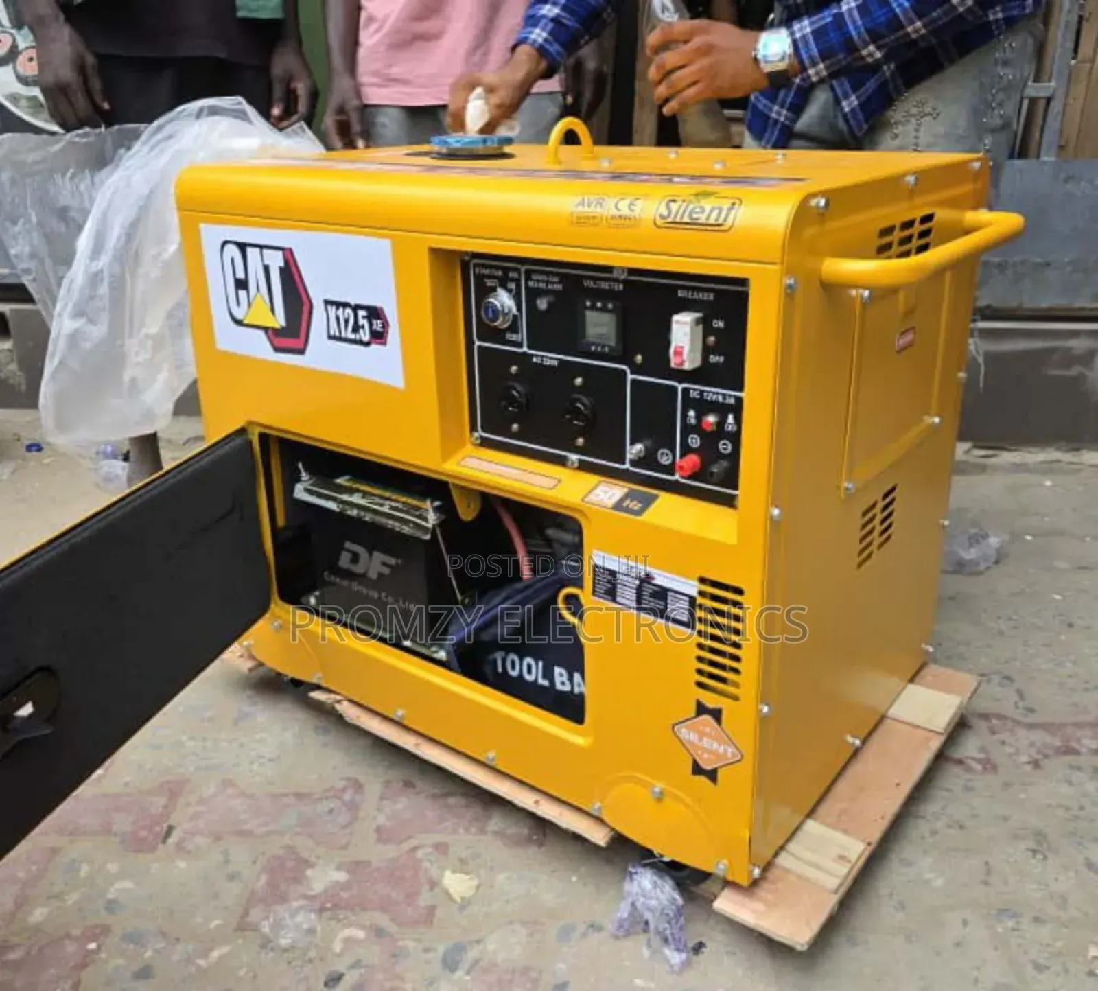 Cat Diesel Soundproof Generator 10.5kva 100% Copper Coil