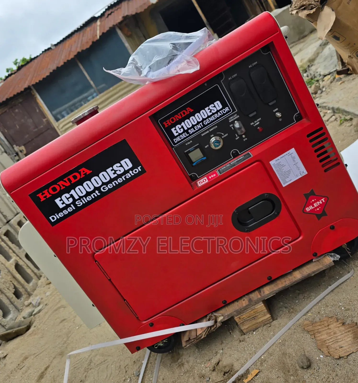 Original 10kva Honda Diesel Soundproof Generator 100%Copper Coil